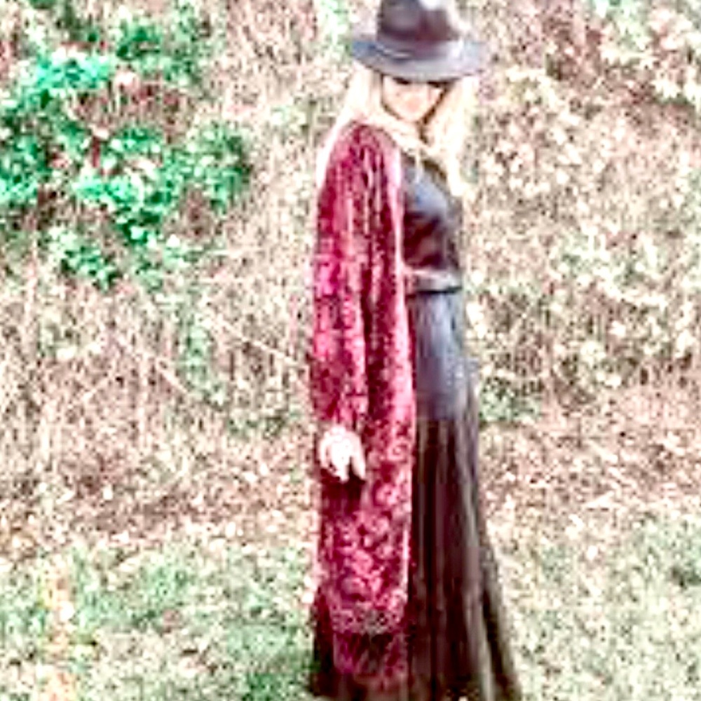 HOUSE OF SKYE PORTOBELLO BOHO BLOUSE M/L